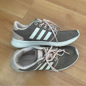 Adidas Neo Cloudfoam QT Racer Sneakers Pink Sz 7